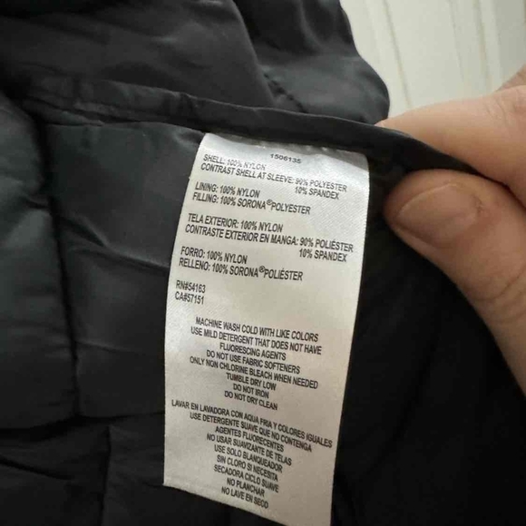 Tommy Hilfiger Women’s Hooded Zip Front Jacket - Black, Packable - Picture 12 of 12